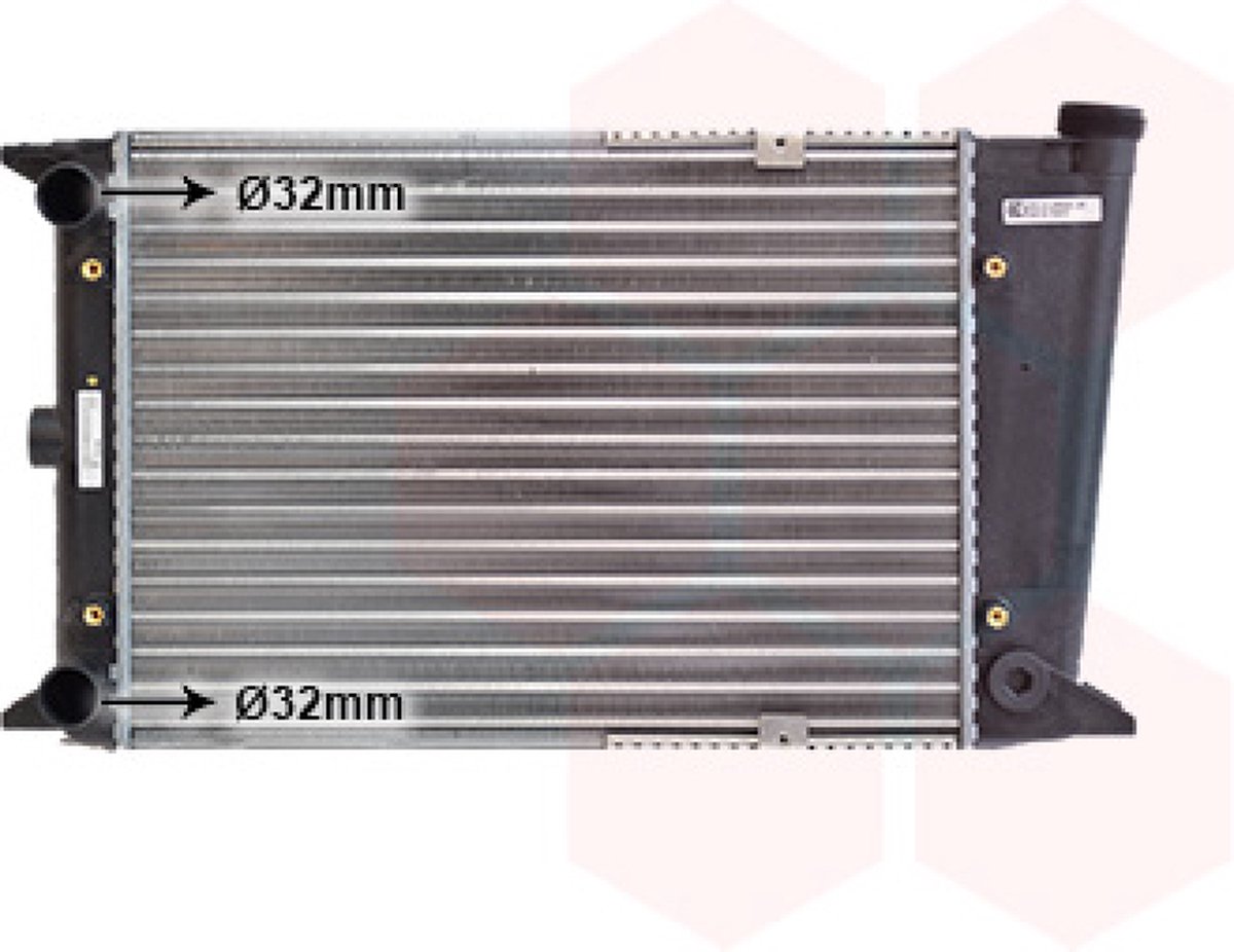 Van Wezel - RADIATOR VOOR VW GOLF I 1976-1983 171121251E