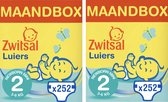 Zwitsal Luiers - Mini Maat 2 - 2x252 stuks(504) - Voordeelverpakking