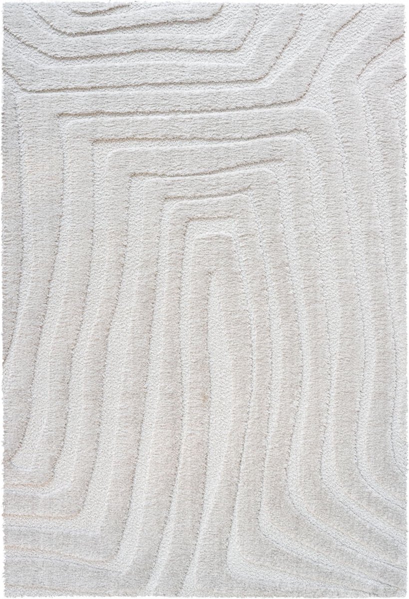 Veer Carpets Vloerkleed Lima Creme 160 x 230 cm