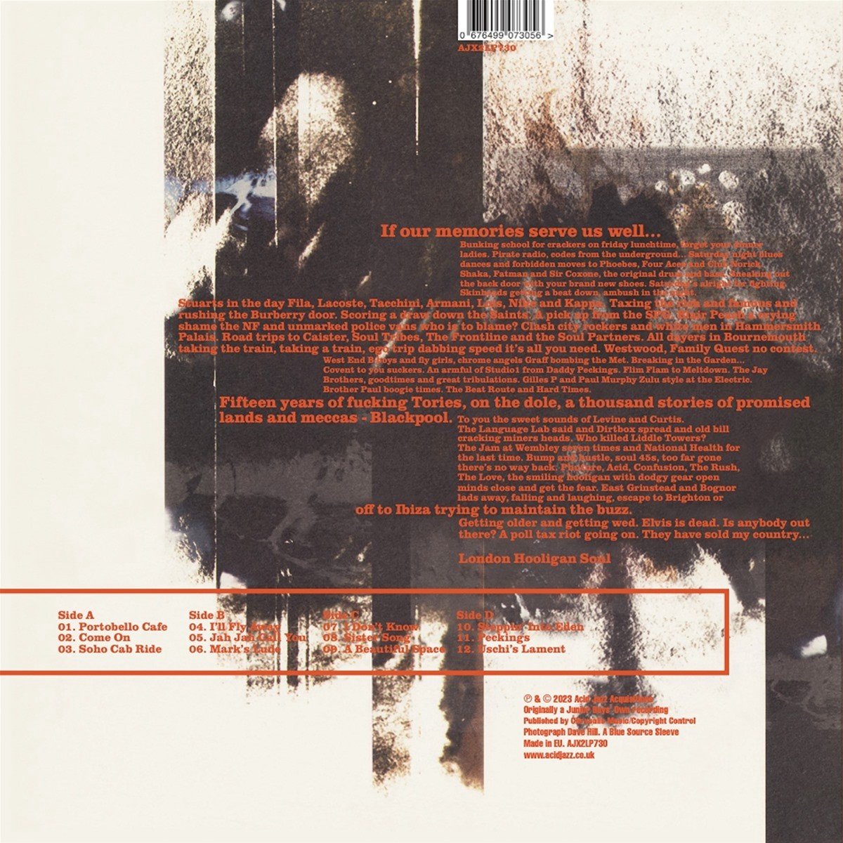 The Ballistic Brothers - London Hooligan Soul (2 LP), The