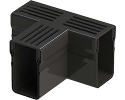 Garden Drain T-stuk zwart