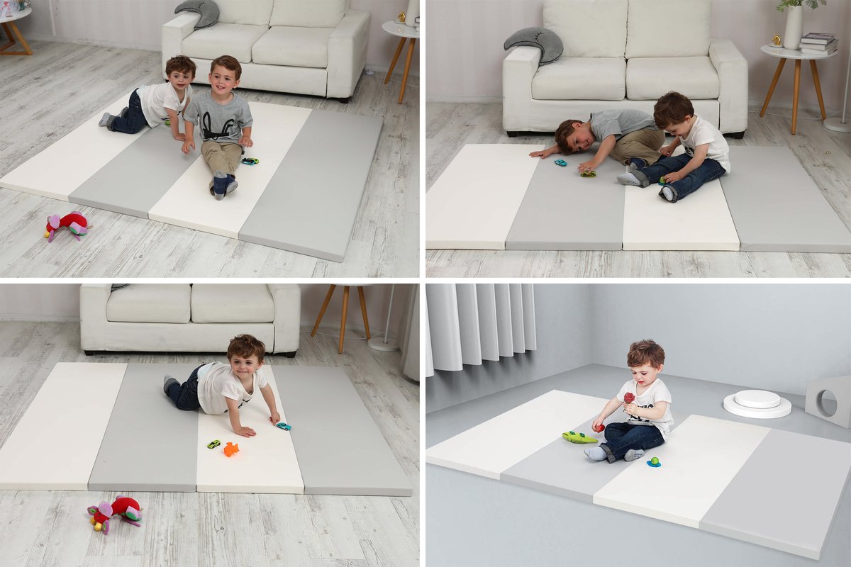 Finesse Speelmat Baby & Kind 160x180cm - Extra Dik 4cm thumbnail 2
