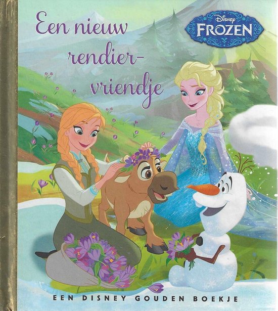 Gouden Boekjes - FROZEN Een Nieuw Rendiervriendje - Walt Disney Gouden Boekje