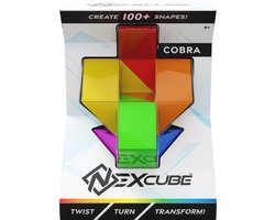 foto van Nexcube Cobra - Breinbreker - Snake puzzel - Maak meer dan 100 figuren!