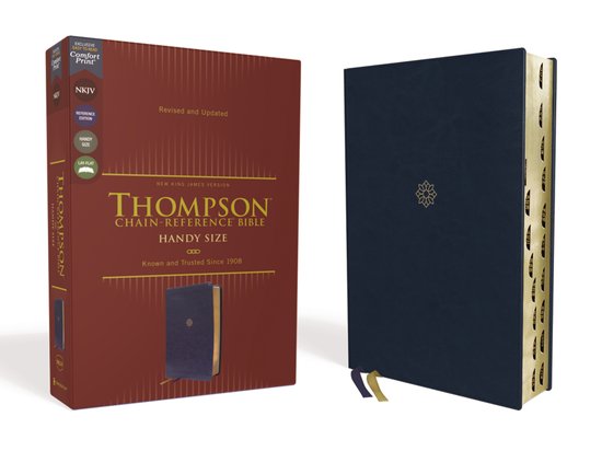 NKJV, Thompson Chain-Reference Bible, Handy Size, Leathersof ... - cover