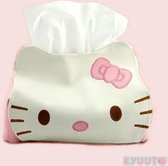Hello Kitty Tissuebox - Schattige Tissuehouder - Kinderen - Zakdoekhouder - Dispenser tissue- Zakdoeken - Sanrio - Tissue Box - Houder - Bewaardoos - Tissuehouder - hoes - Tissues - zakdoekjes