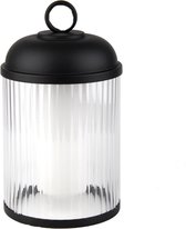 Inspire Canari Lampe de Tente LED Rechargeable USB Éclairage extérieur Résistant aux Intempéries - 100lm - 4000K - Zwart - 27 x 15,3 cm