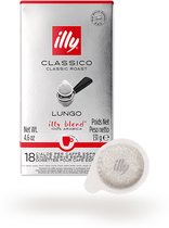 Illy ESE koffie servings Classico LUNGO (18stuks)
