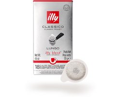 Illy ESE koffie servings Classico LUNGO (18stuks)
