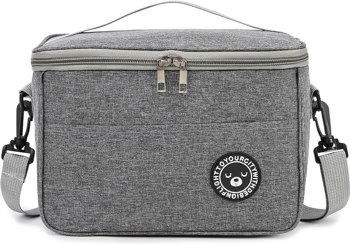 Koeltas, 5,5 liter, kleine koeltas, opvouwbaar, koeltas, picknicktas, draagbare koeltas, geschikt voor reizen, picknick, wandelen, grillen.