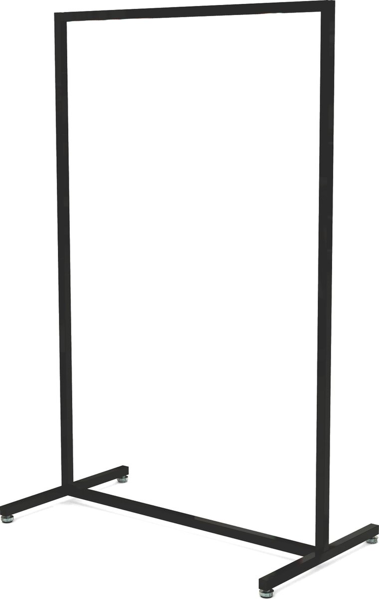 Solo - Kledingrek - Hoog Model - Zwart - 90 cm breed