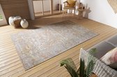 Flycarpets Binnen & Buitenkleed Vloerkleed - Port Said - Creme / Rood - 200x280 cm