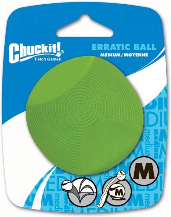 Chuckit Sniff Fetch Ball M met bacongeur