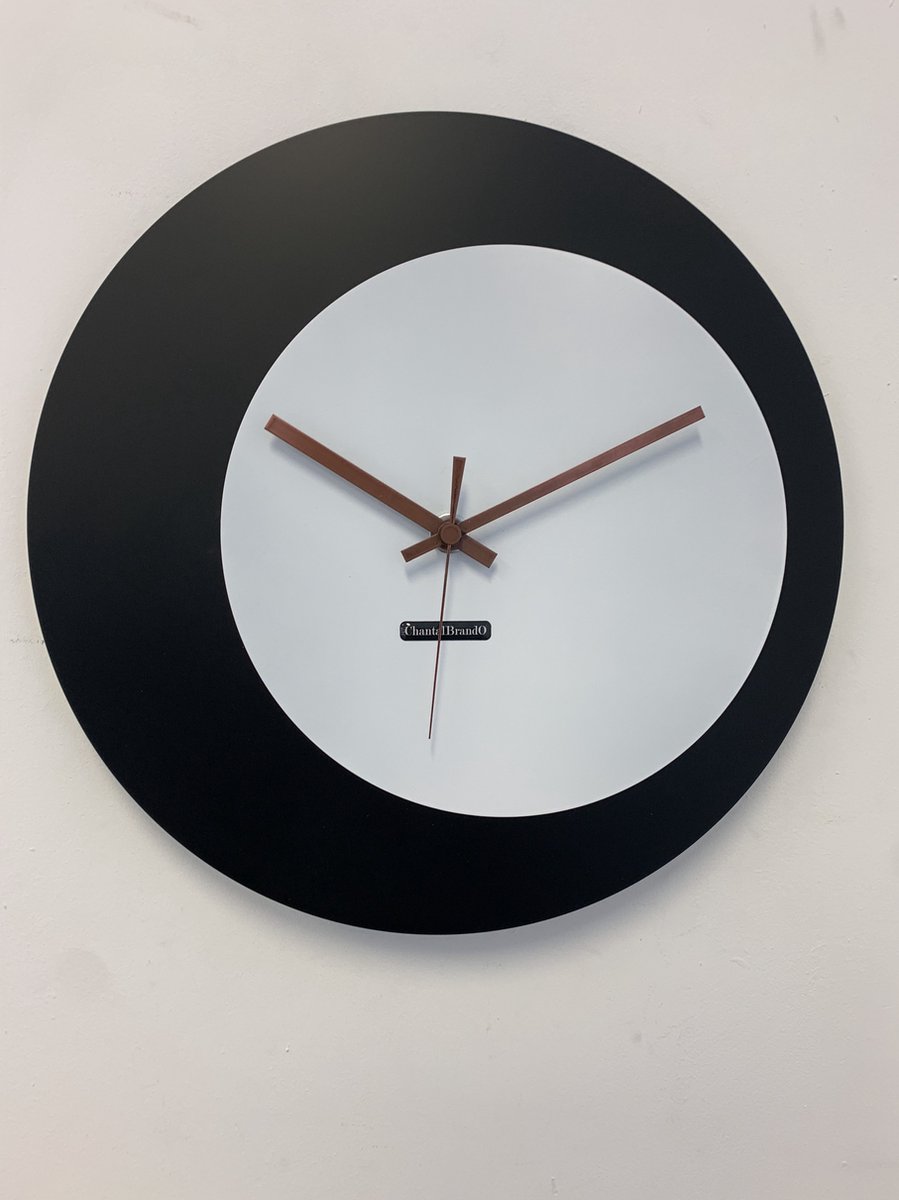 ChantalBrandO wandklok ECLIPS Modern Design