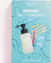 Handsoap bottle + refill Soft Cotton - Voor zachte handen - Frisse, zachte geur - 1 zakje = 350 ml - SLS-vrij