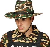 Cowboyhoed Army Camouflage - Groen