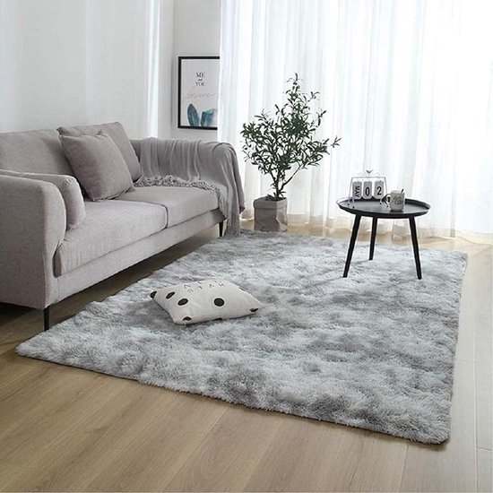 tapijt super zacht pluizig antislip\Tapijt voor woonkamer - Comfortabel ontwerp 120 x 160 cm