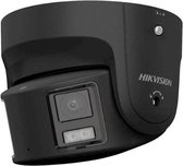 Hikvision DS-2CD2387G2P-LSU/SL zwarte 4mm 8mp panoramische ColorVu netwerk beveiligingscamera