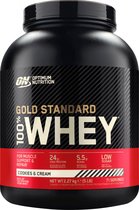 Optimum Nutrition 100% Whey - Protein Powder / Protein Shake - 2270 grammes - Cookies & Cream