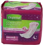 Depend Verband Super Night (1566)- 7 x 6 stuks voordeelverpakking