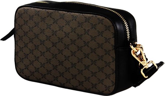 Sacha metallic leren crossbody tas met studs zwart | wehkamp