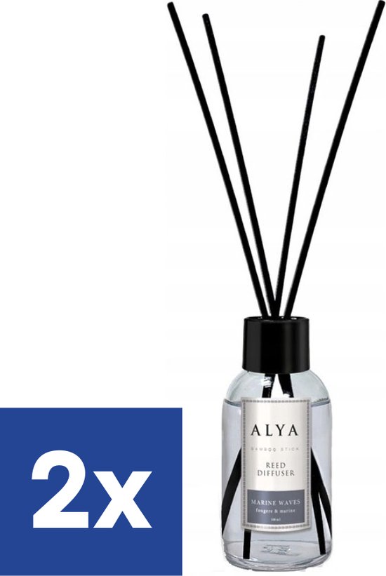 Alya Geurstokjes Marine Waves - 2 x 100 ml