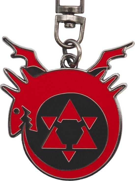 ABYstyle Fullmetal Alchemist Brotherhood Metalen Sleutelhanger-Ouroboros (Diversen) Nieuw