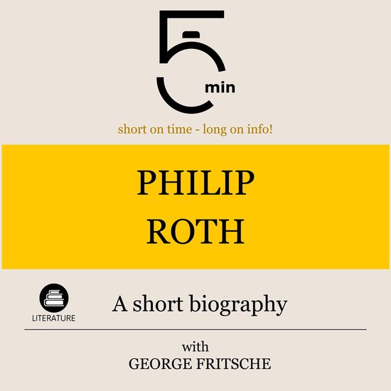 Philip Roth: A short biography - cover