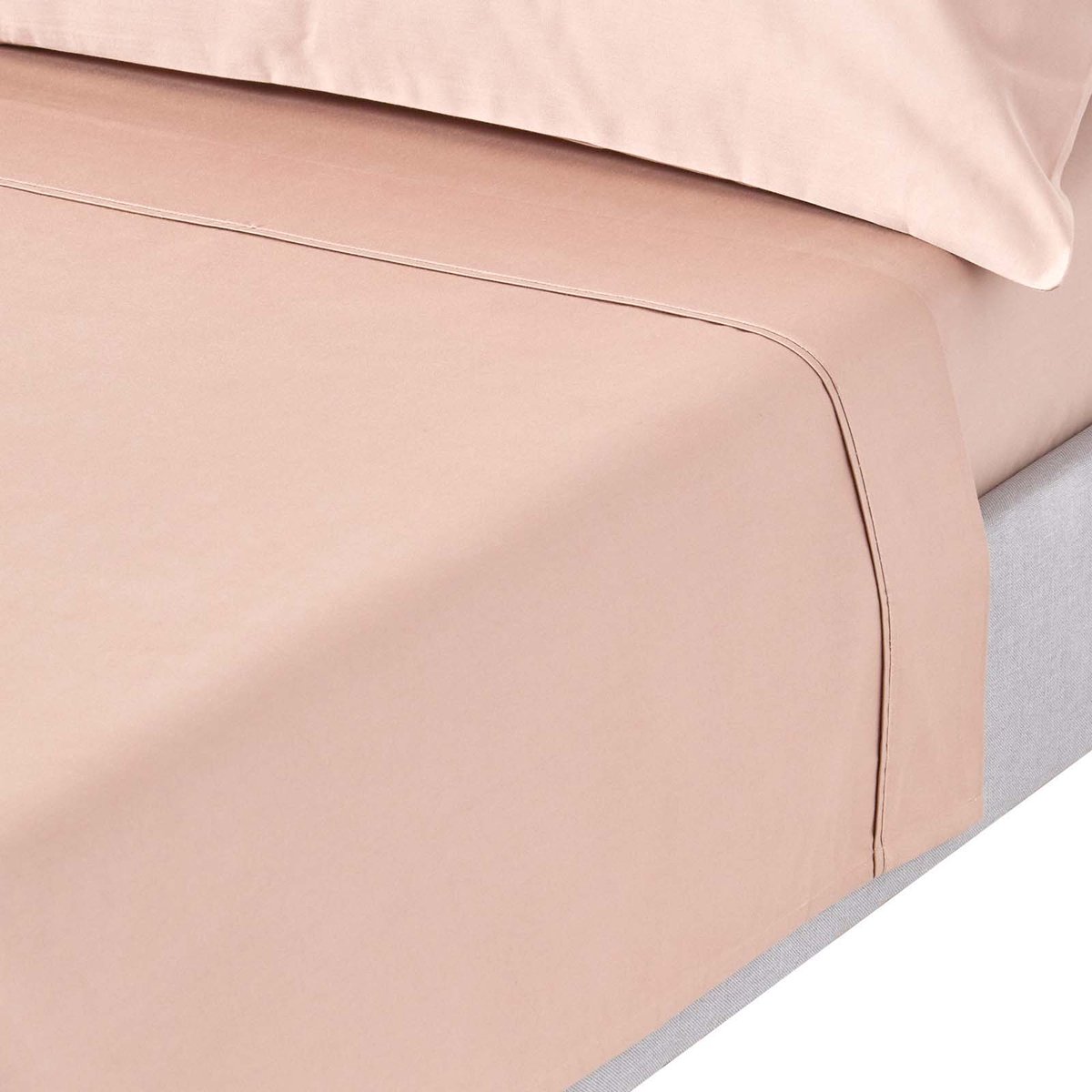 Homescapes Luxe Satijn Laken – Beige – 100% Egyptisch Katoen – Draaddichtheid 1000, foto 4