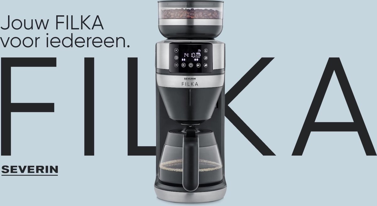 Severin Filka KA 4850 Volautomatische Filterkoffiemachine