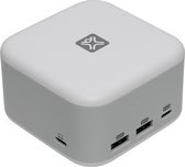 XtremeMac X-Cube Pro Desktop Charger + Hub USB-C - 130W - Wit