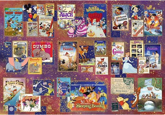 Trefl Disney legpuzzel Golden Age - 13500 stukjes, klassiek speelgoed.