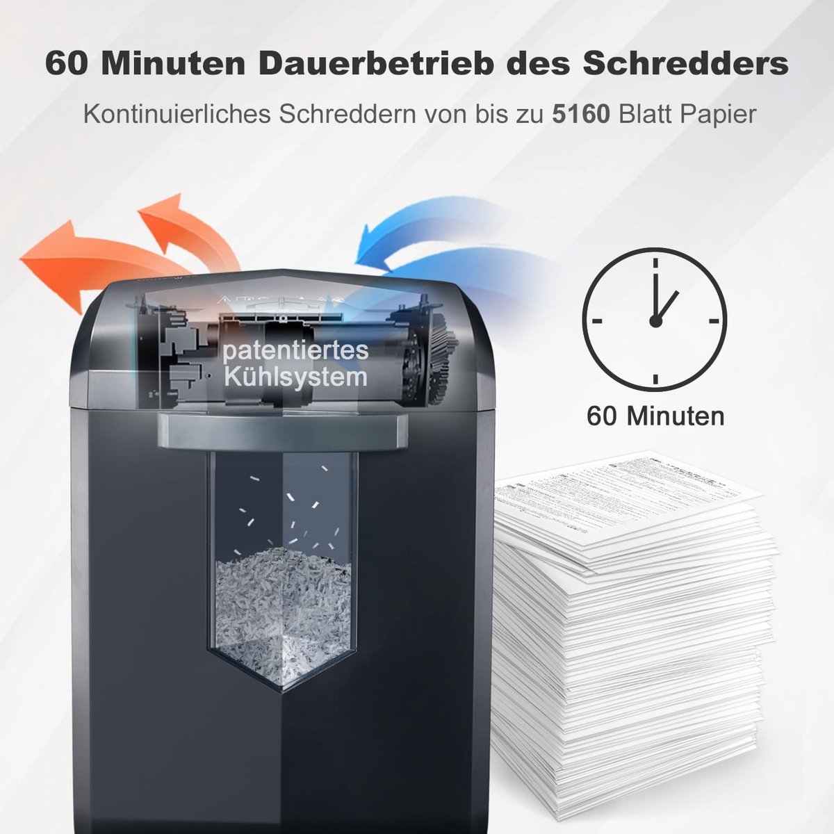 Papierversnipperaar voor efficiënt papiervernietigen Papierversnipperaar voor efficiënt papiervernietigen