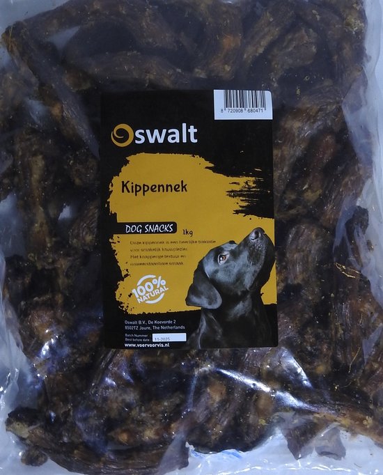 Oswalt Kippennek - Hondensnack - 1KG