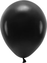 Ballons Pastel Zwart Premium Bio 30cm (100pcs)