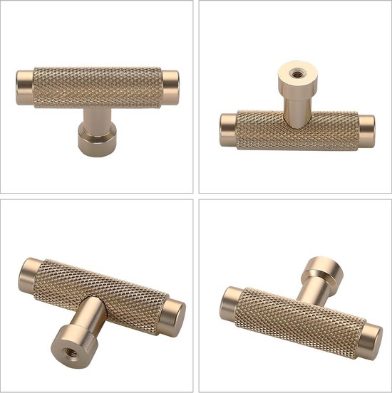 Meubelknoppen : Meubelknop Rivio GL24M PVD mat goud | De