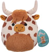 Squishmallows - Alonzo Brown and White Highland Cow 19 cm Plush