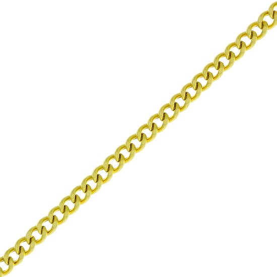 Gouden Gourmette Armband 18 cm 2 mm 18 karaats