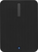 kwmobile case voor harde schijf - geschikt voor Canvio Basics A5 SSD (1TB / 2TB) - SSD-cover van silicone - In zwart