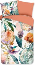 HIP Dekbedovertrek "mandala's en bloemen" - Multi - (140x200/220 cm) - Katoen Satijn