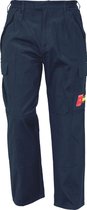 Cerva COEN vlamvertragend, antistatisch broek taille 03020072 - Donkerblauw - 50