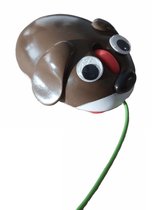 Funny Mouses - Leuke Fluffy de Hond USB muis - muis met draad - computer laptop eletronica gadget
