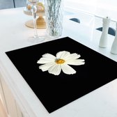 Inductiebeschermer madelief | 60 x 52 cm | Keukendecoratie | Bescherm mat | Inductie afdekplaat