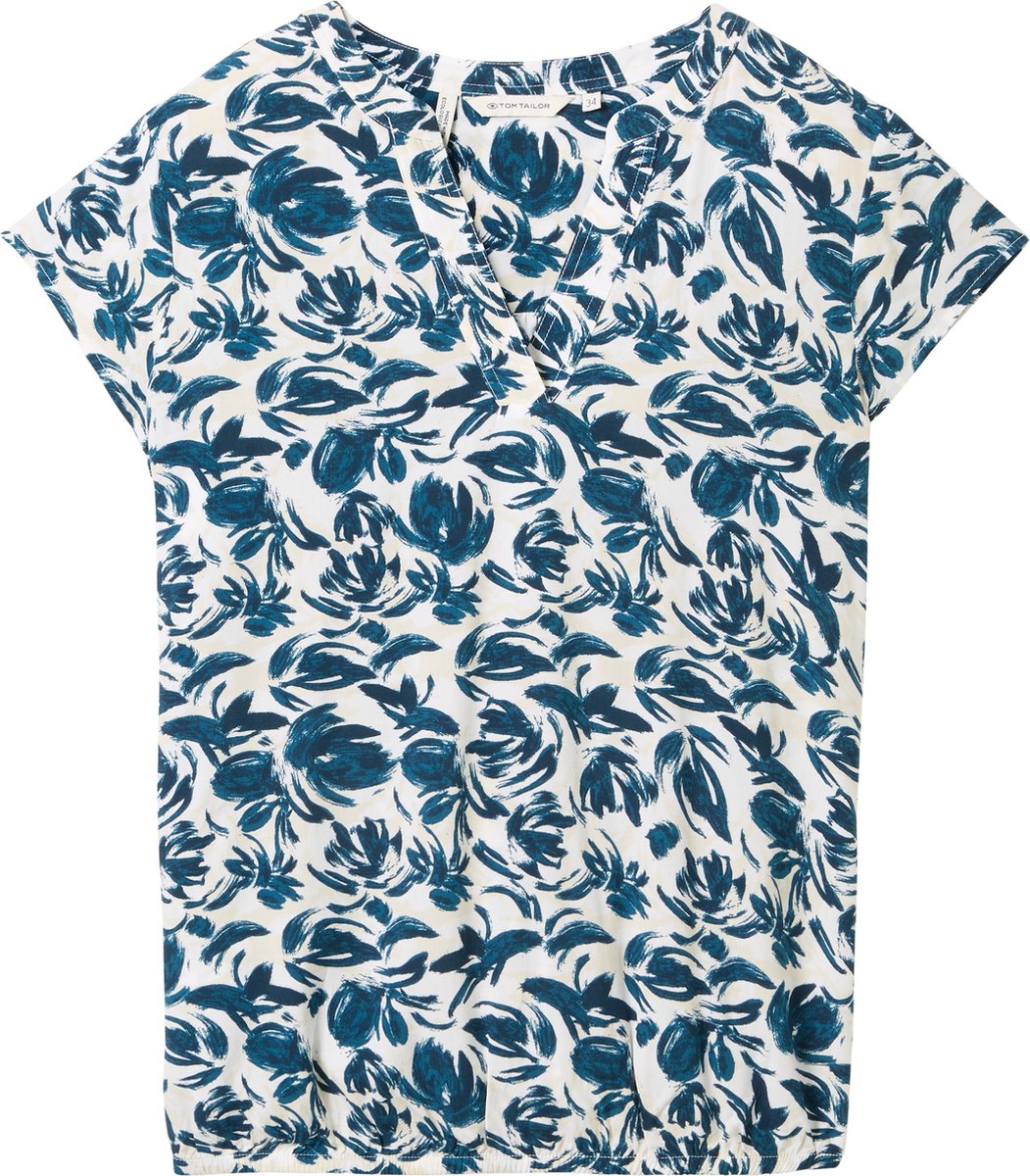 TOM TAILOR blouse printed Dames Blouse - Maat 40
