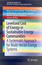 SpringerBriefs in Applied Sciences and Technology - Levelized Cost of Energy in Sustainable Energy Communities