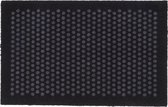 Tica Copenhagen - Polyamide deurmat - 90x60 cm - Dot design black/grey