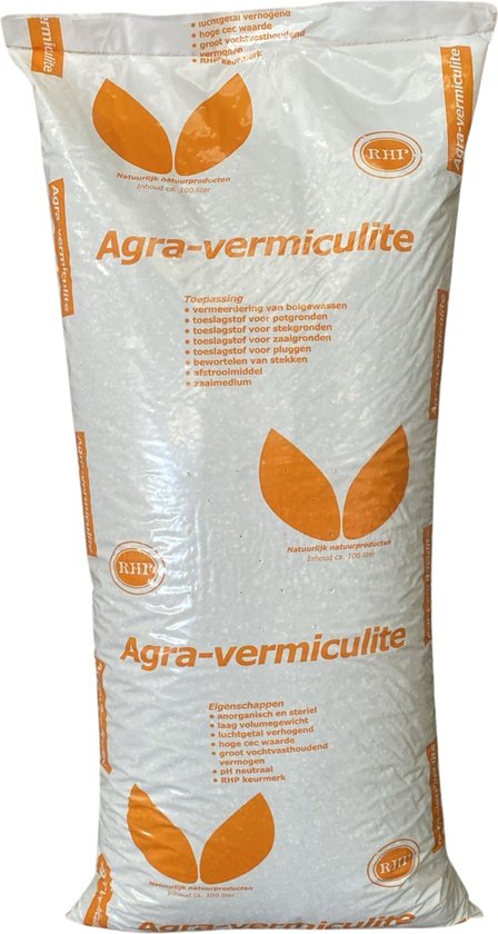 Vermiculite - vermiculiet 100 liter medium korrel 0-4mm