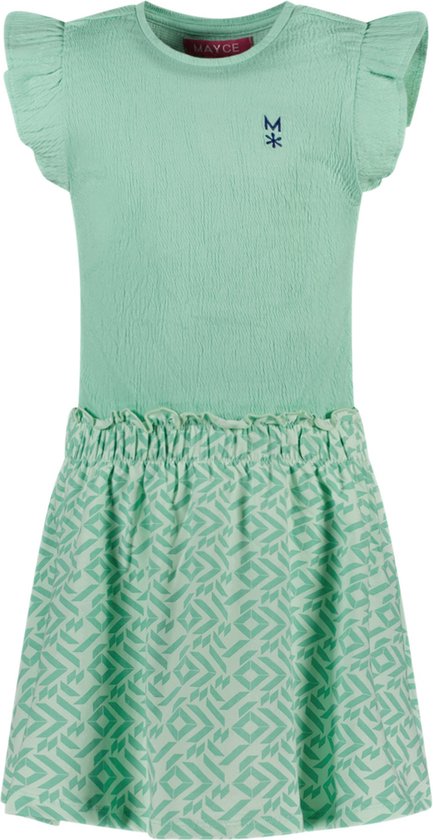 Meisjes jurk - Mint groen