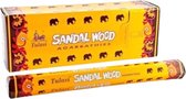 Wierook Sandalwood - Slof met 6 pakjes (120 stokjes)