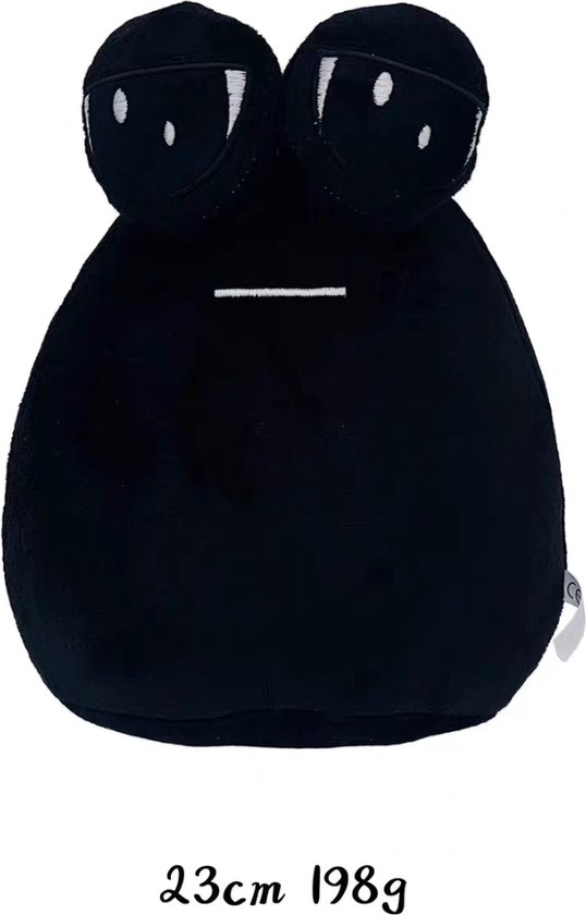 Klikkopers Peluche Alien Pou 23 Cm - Doudou Kawaii Squish Rétro Gaming